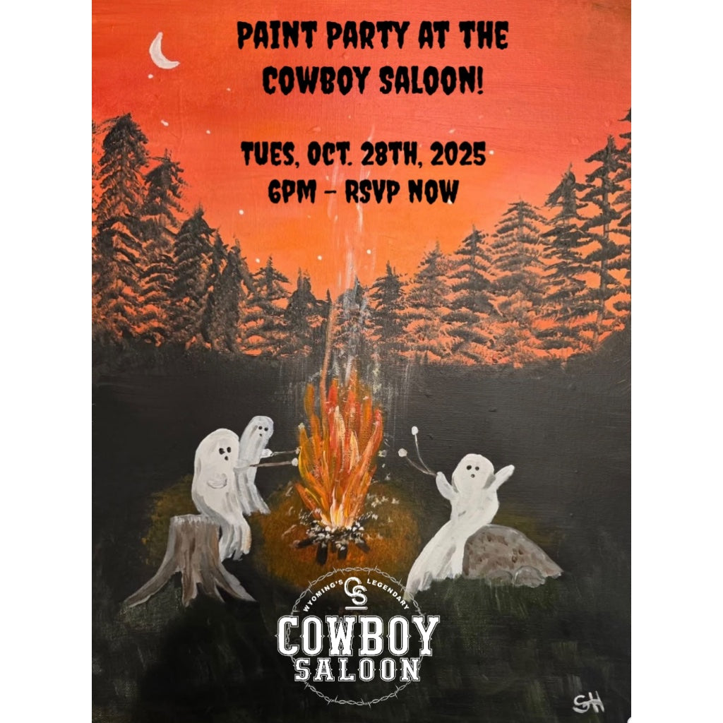 2025/10/28 - Spooky Paint Party at The Cowboy